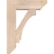 Ekena Millwork Imperial Slat Smooth Bracket w/ Offset Brace, Douglas Fir, 7 1/2"W x 24"D x 32"H BKT0806X24X32IMP06SDF - alternate 2
